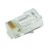 Simply45® cat6 Pass-Through RJ45 non blindé – 500 fiches – teinte verte