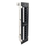 Simply45® 12-Port Wall Mount Cat6 UTP Patch Panel