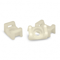 SynConnect supports en nylon pour câbles – trous de 3mm – 100 pièces