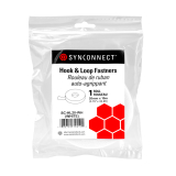 SynConnect attaches à crochet et boucle, 20 mm x 10 m, 1 rouleau – blanche