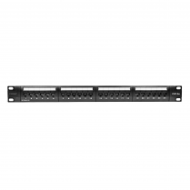 SynConnect Cat 5E Patch Panel 24 Port EIA TIA 110 Style