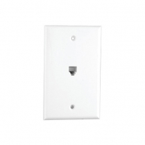 SynConnect Flush Wall Jack 4c – c(UL) – White