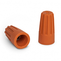 SynConnect Medium Twist-On Wire Connector 22-14 AWG 105° C – Orange – 100 pcs