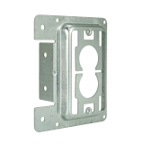 SynConnect Metal Low Voltage Single Gang Mounting Plate