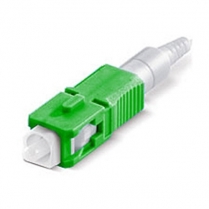 Senko SC Connector SM APC 250/900um – 12pc pkg (Green)