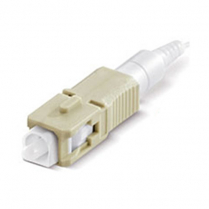 Senko connecteur à fibres SC 62.5mm – vendu par paquet de 12 pièces – beige