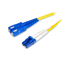 SyncFiber Duplex LC/SC SM 1M Yellow