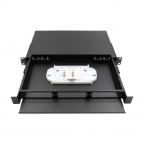 SyncFiber 1U Rack Mount Enclosure – Holds 3 Adapter Plates