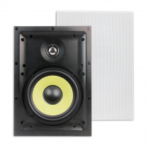 SyncSound haut-parleur mural en Kevlar, de 6 1/2 et avec bord mince – paire