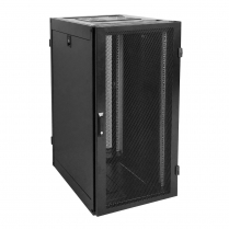 SyncSystem Complete 24u Server Cabinet w/ Mesh Doors