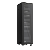 SyncSystem cabinet audio vid&eacute;o pr&eacute;assembl&eacute; de 42U &ndash; 24" P avec ventilateurs silencieux &ndash; homologu&eacute;e UL