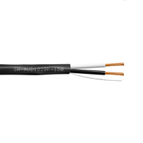 SynCable Audio 12-2c STR BC OFC c(UL) FT4 RoHS In-Wall Cable – 150m Box – Black JKT