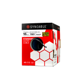 SynCable câble audio mural STR BC 16-2c OFC c(UL) FT4 RoHS – boîte de 150m – avec gaine noire