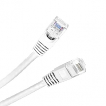 SynCable câble de raccordement moulé RJ45 CaT5E 350MHz FT-4 – 10 pieds – blanc