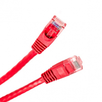 SynCable câble de raccordement moulé RJ45 CaT5E 350MHz FT-4 – 5 pieds – rouge