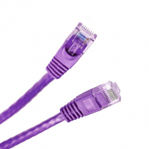 SynCable câble de raccordement moulé RJ45 Cat6 550MHz FT-4 – 10Gbit/s – 3 pieds – violet