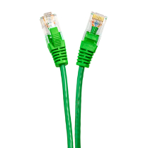 SynCable RJ45 CAT-6A 10Gbs FT-4 Molded Super Slim Patch Cable – 0.5ft – Green