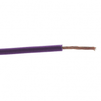 Provo câble TEW STR BC 18 AWG style 1015 16 brins CSA RoHS – avec gaine violette