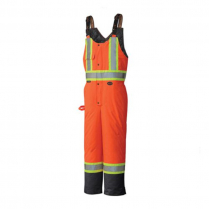 Pioneer 5040BB Hi-Viz 100% Waterproof Quilted Bib Pant