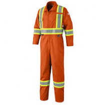 PIONEER 7702 FR-Tech™ Flame Resistant 7 oz Hi-Viz Safety Coverall