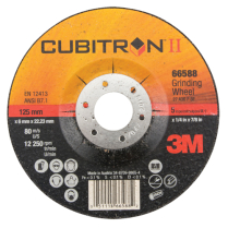 3M 90007 CUBITRON GRINDING WHEEL 5" X 1/4" X 7/8"