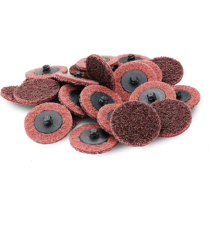 GEMTEX 25120903 ROLOC DISC 2" MEDIUM MAROON (50/BOX)