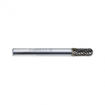 534034 DOUBLE CUT 1/4" SHANK  ROUND NOSE - 1/4"