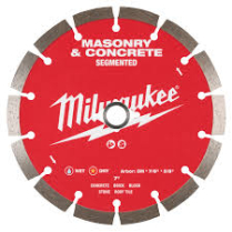 49-93-9307 7" Segmented Masonry & Concrete Diamond Blade