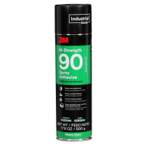 3M HI-STRENGTH 90 SPRAY ADHESIVE, 24 OZ.