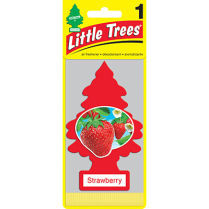 U1P-10312 LITTLE TREES AUTO AIR FRESHENER STRAWBERRY