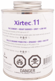 0491004   473ML XIRTEC 11 PVC CMNT  GRY