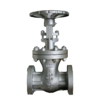 8" 33xuf crane gate valve cs300, trim 8, flanged