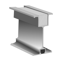 AL46"VALBR ALUMINUM BEAM SUPPORT