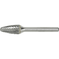 BL308 BALLNOSE TRE BURR 1/4" SHANK HEAD DIA. 3/8"