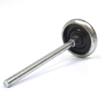 HLR328 LONG 3" STEEL ROLLER 10 BALL BEARINGS