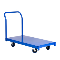 S24X48X10FF steel platform truck 24" x 48" w/foam fille