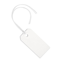 TBB306WTP WHITE BLANK TAGS 5-3/4" X 2-7/8" 100/PK