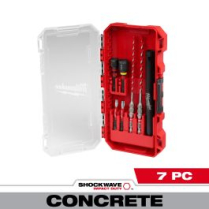 7PC. SHOCKWAVE Impact Duty™ Carbide Hammer Drill Bit Concret