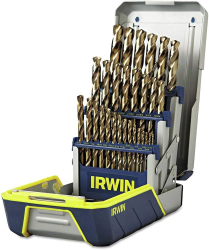 IRWIN 3018002B 29 PC. COBALT DRILL BIT SET M42
