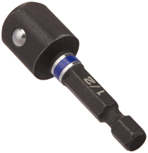 IWAF36212 IRWIN 1/4" to 1/2" Impact Socket Adapter, 2"