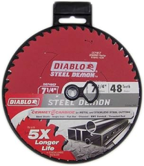 1001233814  DIABLO D0748CFR STEEL DEMON 7-1/4"X48TH HOMEDEP