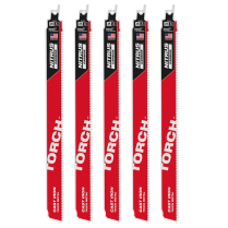 MILWAUKEE 48-00-5561, 6" TORCH W/NITRUS CARBIDE 5PK