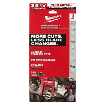 48-39-0619 MILWAUKE EXTREM 12/14 TPI BIM BANDSAW BLADE 3 PK