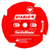 D0604DH, 6-1/2" x 4-Teeth HardieBlade™ Saw Blade for Fiber C