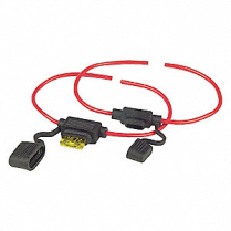 GROTE 82-2208 MINI ATO FUSEHOLDER, 20 AMP, 14 GA W CAP