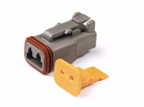 GROTE 84-2471 2 WAY MALE PLUG (4/PK)