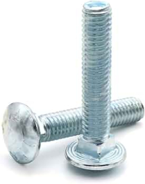 21773 3/4"-10X5" ZINC FINISH ASTM A307  HEAD CARRIAGE BOLT