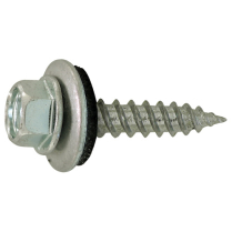 63869026 PRECISION Hex Head Steel Roofing Screws 100 Per Pac