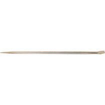 GRAY TOOLS PINCH BARS WITH ROUND SHANK AND NICKEL PLATE FINISH