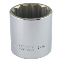 1440 SOCKET 1-1/2 X 1/2" DR 12 PT REG CHROME
